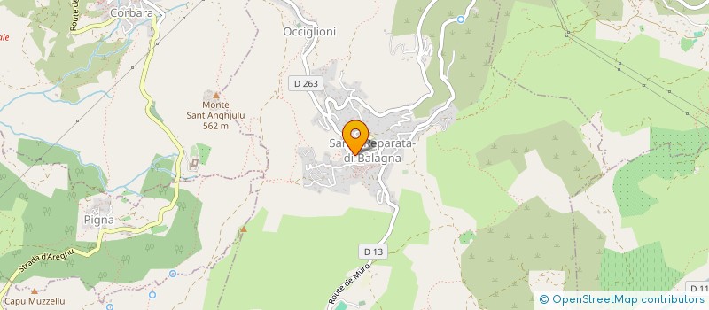 localisation de l'entreprise SANT'ANTONE à SANTA-REPARATA-DI-BALAGNA