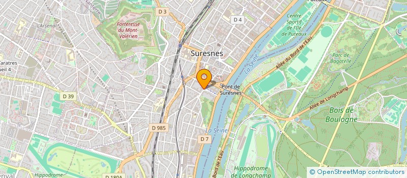 localisation de l'entreprise SANT.EE  SURESNES