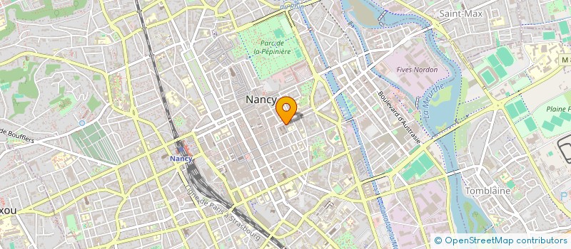 localisation de l'entreprise SANT'EST IFAS à NANCY