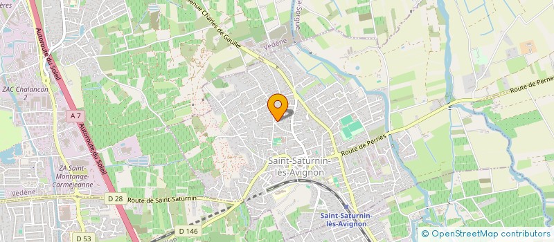 localisation de l'entreprise SANT LUNER  SAINT-SATURNIN-LES-AVIGNON