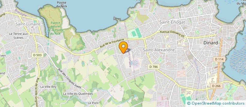 localisation de l'entreprise SANT LUNER MOTO CLUB  SAINT-LUNAIRE