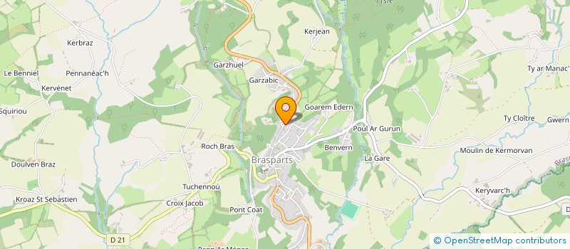 localisation de l'entreprise SANT MIKAEL à BRASPARTS