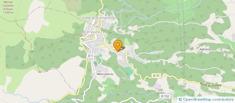 localisation de l'entreprise SANTA à CERVIONE