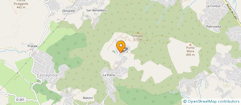 localisation de l'entreprise SANTA BELLEZZA à ALATA