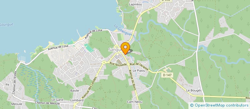 localisation de l'entreprise SANTA CRISTINA à LA TESTE-DE-BUCH