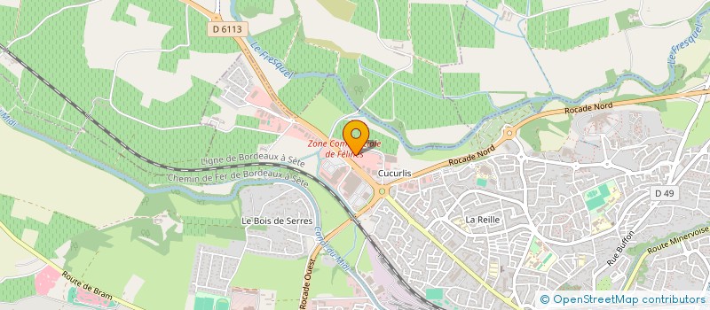 localisation de l'entreprise SANTA CRUZ CAFE  CARCASSONNE