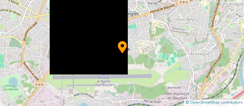 localisation de l'entreprise SANTA CRUZ MEDIA à ANGLET