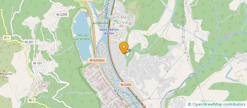 localisation de l'entreprise SANTA CRUZ RD - SCRD  SAINT-MARTIN-DU-VAR