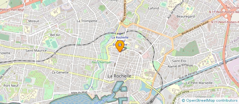 localisation de l'entreprise SANTA DE NATA  LA ROCHELLE