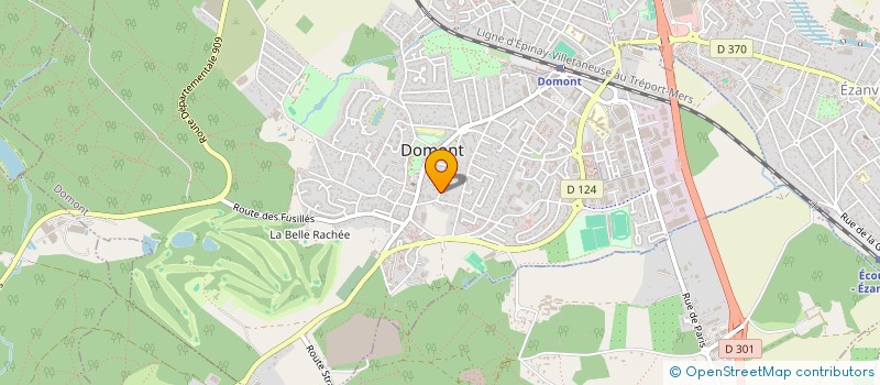 localisation de l'entreprise SANTA DOMONT  DOMONT