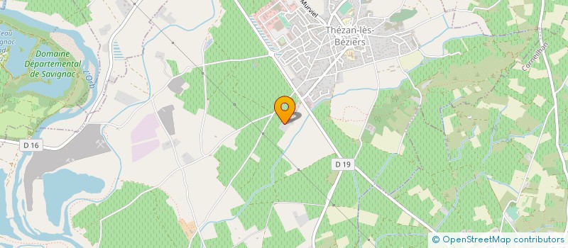 localisation de l'entreprise SANTA ESTELA à THEZAN-LES-BEZIERS