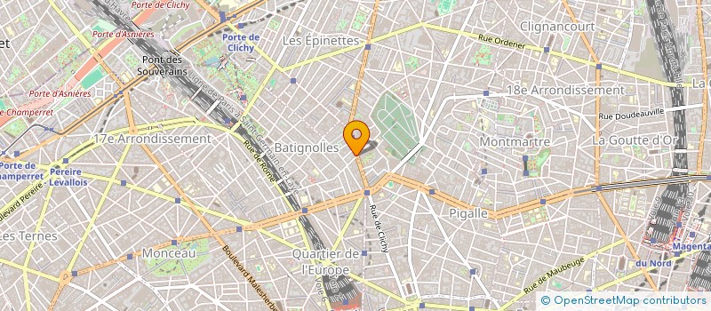 localisation de l'entreprise SANTA FORM  PARIS