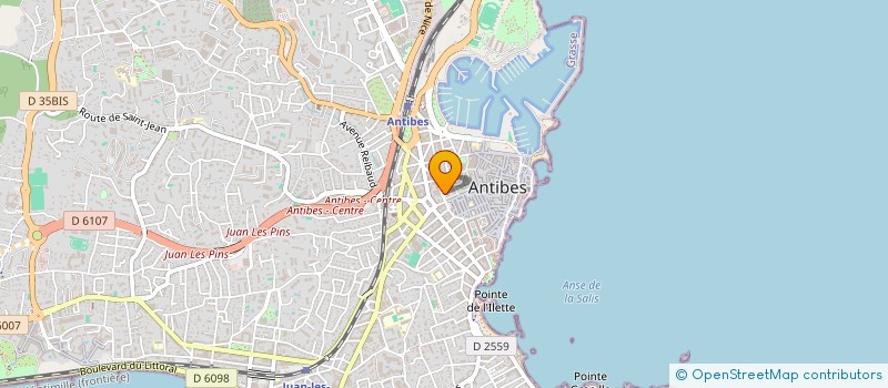 localisation de l'entreprise SANTA GIULIA à ANTIBES