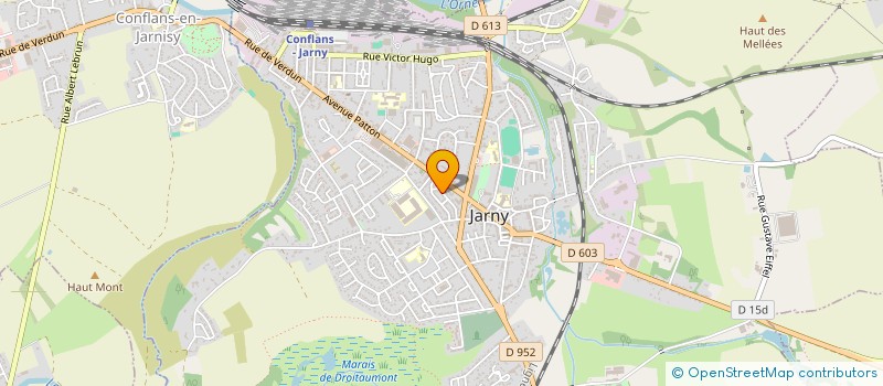 localisation de l'entreprise SANTA GIULIA  CONFLANS-EN-JARNISY