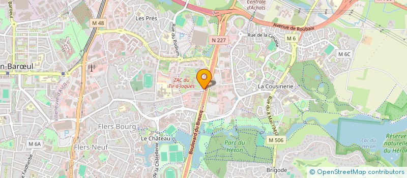 localisation de l'entreprise SANTA GIULIA DI KALYPTUS à VILLENEUVE-D'ASCQ