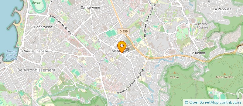 localisation de l'entreprise SANTA GIULIA EPICERIE FINE à MARSEILLE