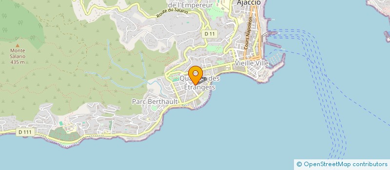 localisation de l'entreprise SANTA LUCIA à AJACCIO