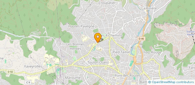 localisation de l'entreprise SANTA LUCIA  TOULON