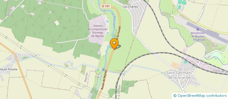 localisation de l'entreprise SANTA LUZIA  BEYNES