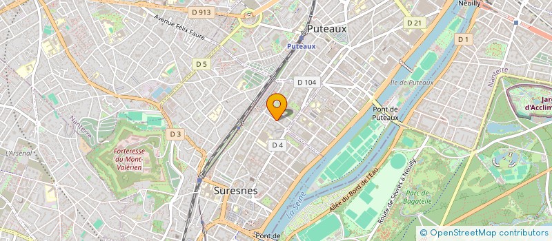 localisation de l'entreprise SANTA MARIA à SURESNES