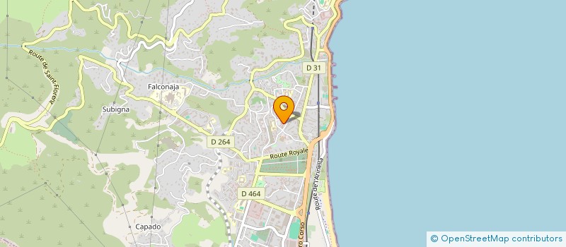 localisation de l'entreprise SANTA MARIA à BASTIA