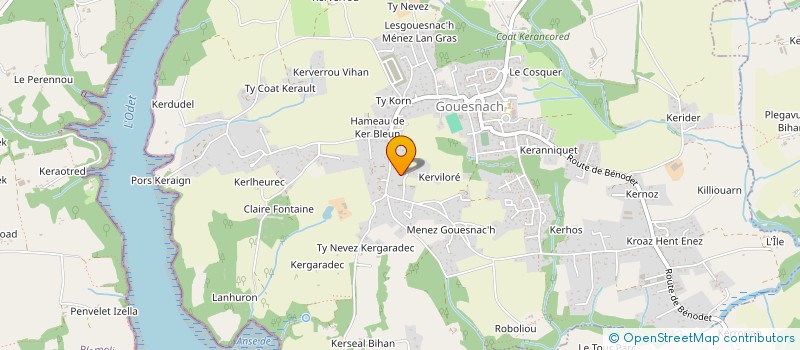 localisation de l'entreprise SANTA MARINA  GOUESNACH