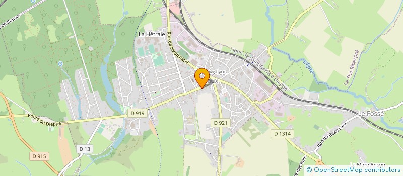localisation de l'entreprise SANTA MO SA à FORGES-LES-EAUX