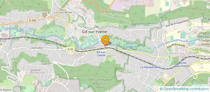 localisation de l'entreprise SANTA MONICA à GIF-SUR-YVETTE