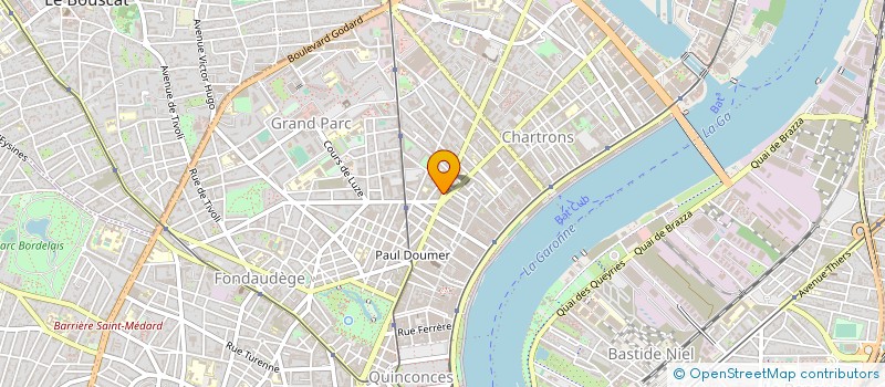 localisation de l'entreprise SANTA PAOLA à BORDEAUX
