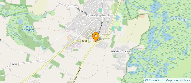 localisation de l'entreprise SANTA TERESA à LA CHAPELLE-DES-MARAIS