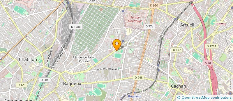 localisation de l'entreprise SANTACCESS BAGNEUX NORD - METROS à BAGNEUX