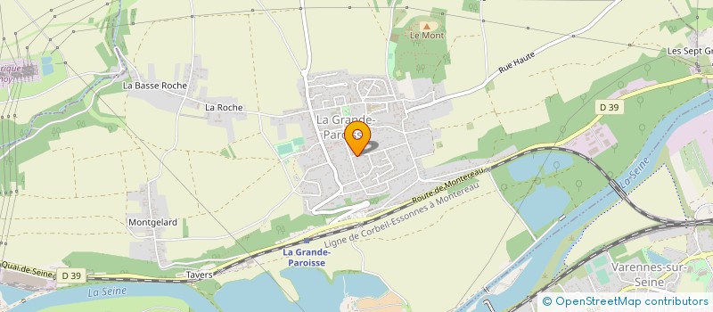 localisation de l'entreprise SANTACRUZ  LA GRANDE-PAROISSE