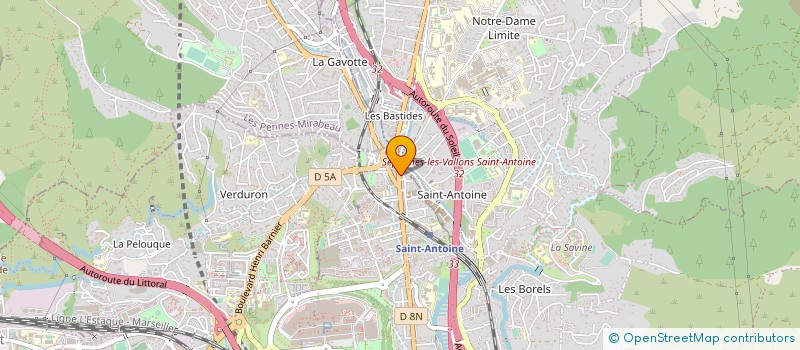 localisation de l'entreprise SANTAL à MARSEILLE