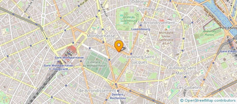 localisation de l'entreprise SANTAL  PARIS