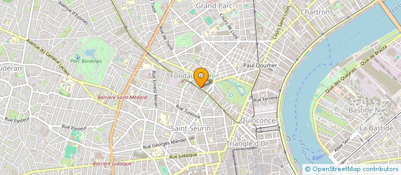 localisation de l'entreprise SANTAL FLOR à BORDEAUX