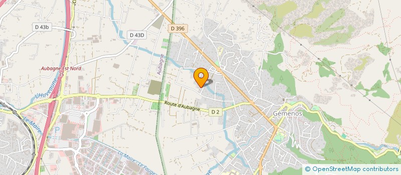 localisation de l'entreprise SANTALISA  GEMENOS