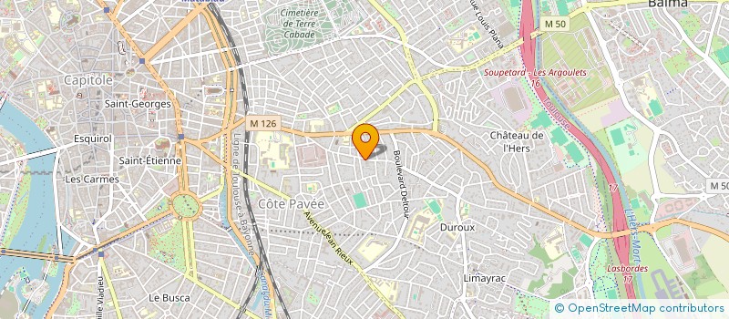 localisation de l'entreprise SANTALUCIA INDIVISION  TOULOUSE