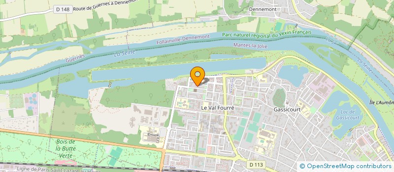 localisation de l'entreprise SANTANA  MANTES-LA-JOLIE