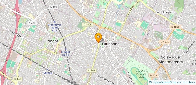 localisation de l'entreprise SANTANA BATIMENT à EAUBONNE