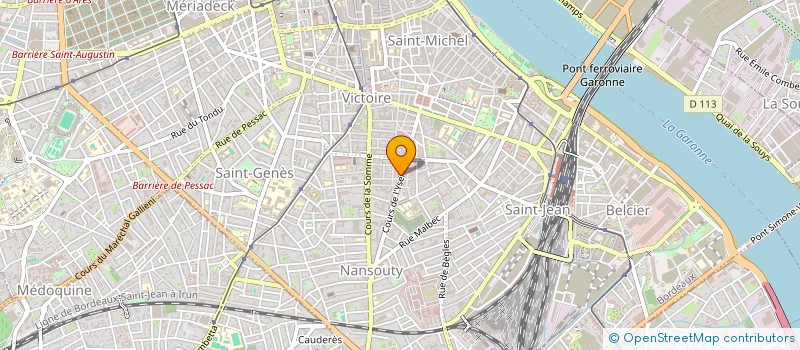 localisation de l'entreprise SANTANA NUNES  BORDEAUX