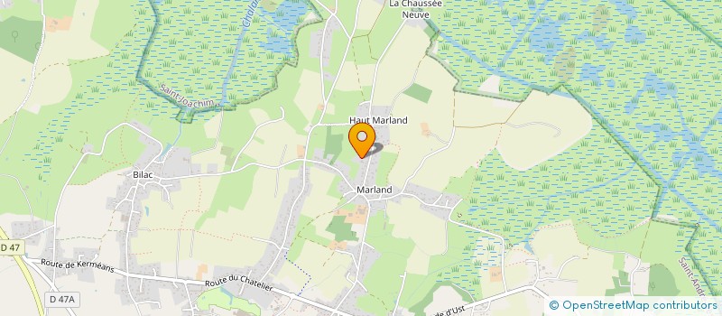 localisation de l'entreprise SANTANDER  SAINT-ANDRE-DES-EAUX