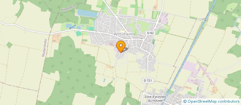 localisation de l'entreprise SANTANGELO CONSTRUCTION  WITTISHEIM