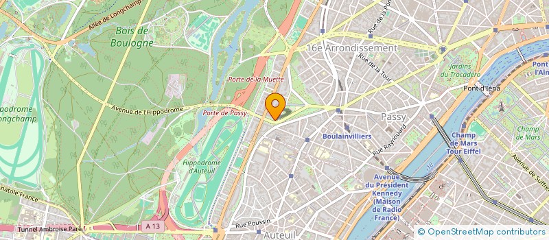 localisation de l'entreprise SANTAREIM HOTEL INVEST 2  PARIS