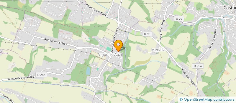 localisation de l'entreprise SANTAT  VIGOULET-AUZIL