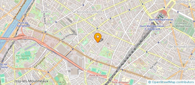 localisation de l'entreprise SANTE 15  PARIS