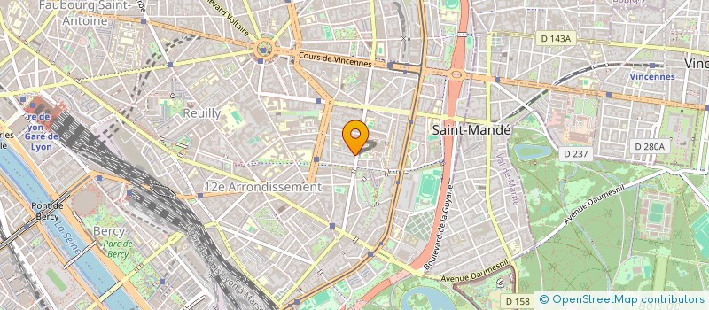 localisation de l'entreprise SANTE à PARIS