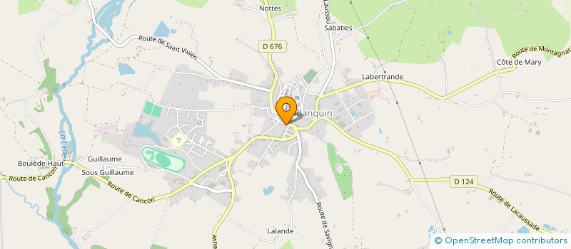 localisation de l'entreprise SANTE 4 à MONFLANQUIN