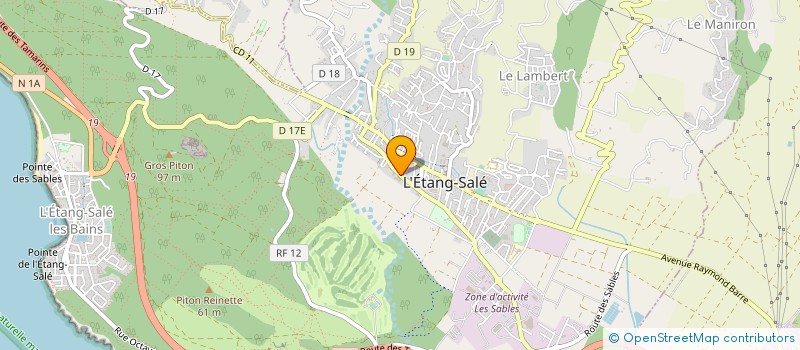 localisation de l'entreprise SANTE ADDICTIONS OUTRE MER à L'ETANG-SALE