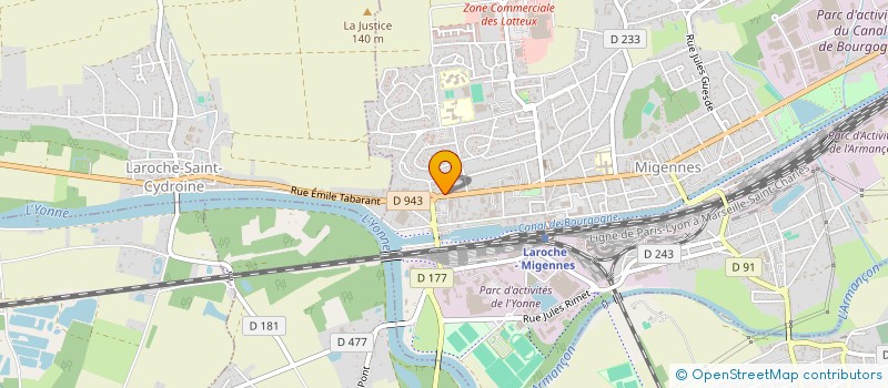 localisation de l'entreprise SANTE ATTITUDE à MIGENNES