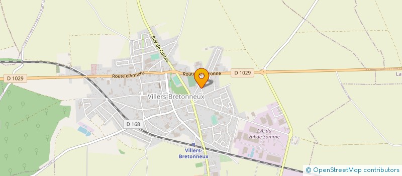 localisation de l'entreprise SANTE AU NATUREL à VILLERS-BRETONNEUX